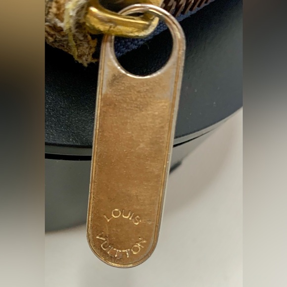 Louis Vuitton Denim Wallet w/ Leather interior Rare COA - Picture 10 of 15